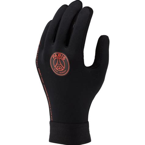 nike paris st. germain handschuhe academy hyperwarm jordan schwarz/rot|Jordan x Paris Saint.